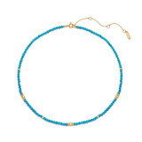 15"+3" Ania Haie Gold-Plated Sterling Silver Beaded Necklace