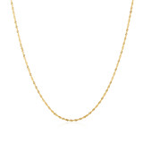 16"+2" Ania Haie Gold-Plated Sterling Silver Twisted Chain Necklace