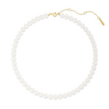 15"+3" Ania Haie Gold-Plated Sterling Silver Classic Simulated Pearl Beaded Necklace
