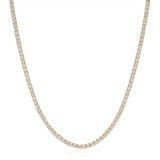 15"+2" Ania Haie Gold-Plated Sterling Silver Classic Tennis Necklace