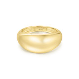 Ania Haie Gold-Plated Sterling Silver Bold Dome Ring R062-01G