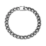 Men's Ridge Infinity Cuban Chain Bracelet by ETHOS - UB0076