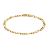 Men's 14K Gold-Filled Figaro Bracelet by ETHOS - UB0128