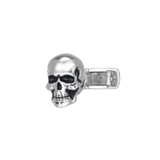 Men's Dark Reign Rhodium-Finish Sterling Silver Cufflinks by ETHOS - UC0040
