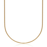 Men's 14K Gold-Filled Round Box Necklace by ETHOS - UN0127