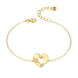 ELLE Jewelry Eternal Gold-Plated Sterling Silver Cubic Zirconia Bracelet LB0251