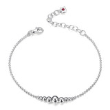 ELLE Jewelry Orb Sterling Silver Bracelet B10253W