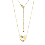 ELLE Jewelry Eternal Gold-Plated Sterling Silver Cubic Zirconia Necklace LN0251