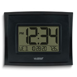 Digital Wall Clock with Temperature