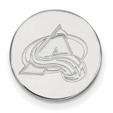 LogoArt Colorado Avalanche Lapel Pin - Rhodium-Plated 14K White Gold
