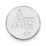 LogoArt United States Air Force Academy Lapel Pin - Rhodium-Plated 14K White Gold A-F