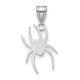 LogoArt University of Richmond Pendant - Rhodium-Plated 14K White Gold Large Spider