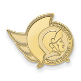 LogoArt Ottawa Senators Lapel Pin - 14K Yellow Gold