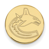 LogoArt Vancouver Canucks Lapel Pin - 14K Yellow Gold