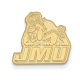 LogoArt James Madison University Lapel Pin - 14K Yellow Gold