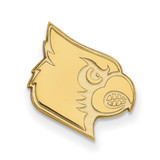 LogoArt University of Louisville Lapel Pin - 14K Yellow Gold Cardinal
