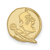 LogoArt Florida State University Lapel Pin - 14K Yellow Gold