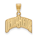 LogoArt Ohio State University Pendant - 14K Yellow Gold The Large