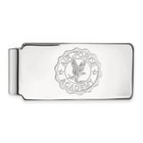 LogoArt United States Air Force Academy Money Clip - Sterling Silver Rhodium-Plated Crest
