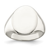 Sterling Silver Signet Ring, 2.5 mm - QR2470