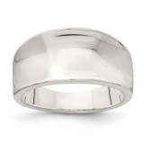 Sterling Silver Polished Fancy Ring, 10 mm