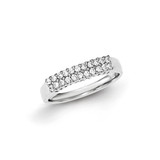 Sterling Silver Cubic Zirconia Ring - QR6266