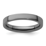 Ruthenium-Plated Sterling Silver Stackable Expressions Black-Plated Ring, 3.25 mm, Polished - QSK265