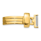 14 mm Gold-Tone Deployment Buckle