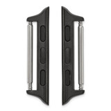 Gilden 38 mm Apple Watch Pair of Black Adapters Fits 20 mm Watch Band