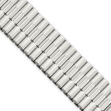 Gilden for Apple Watch 42/44 mm Men'S Long Stainless Steel 7.5 Inch Expansion Watch Band with Stainless Steel Adapters