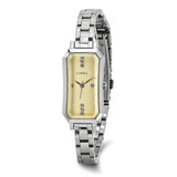 Women'S Chisel Stainless Steel Champagne Dial Watch, Quartz