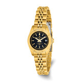 Women'S Charles Hubert Ion-Plated Stainless 26 mm Black Dial Watch, Quartz