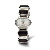 Women'S Charles Hubert Black Agate Bracelet 33 x 27 mm Watch, Quartz