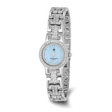 Charles Hubert Light Blue Mother of Pearl Dial with 4 Changeable Bezels Watch, 23 mm, Quartz
