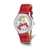 Disney Kids Princess Ariel & Flounder Tween Watch, 30 mm, Quartz