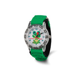 Red Balloon Kids Green Froggy Acrylic Time Teacher Watch, 32 mm, Quartz