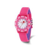Red Balloon Kids Pink Strap Time Teacher Watch, 32 mm, Quartz