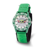 Star Wars The Child Kids Green Nylon Time Teacher Watch, 32 mm, Quartz