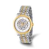 Mason Sales Stainless Steel Two-Tone Skeleton Movement Watch, 40 mm, Automatic