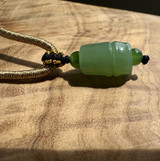 Natural Siberian Jade Pendant - 11mm