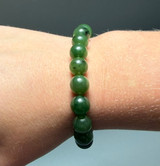 Natural Jade 10mm Bead Bracelet