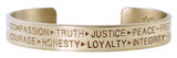 Virtues Silver - Sergio Lub Handmade Cuff Bracelet