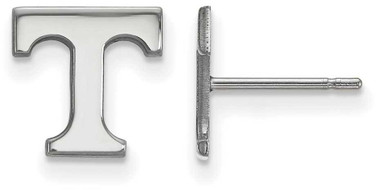 Image of 10K White Gold University of Tennessee X-Small Post Earrings by LogoArt 1W008UTN