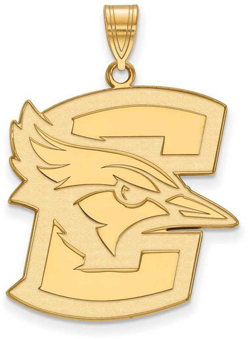 Image of 10K Yellow Gold Creighton University XL Pendant by LogoArt