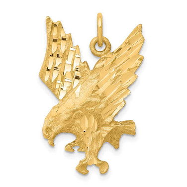 Image of 10K Yellow Gold Eagle Charm 10C615