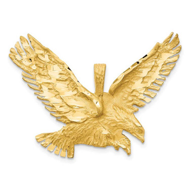 Image of 10K Yellow Gold Eagle Pendant 10C612