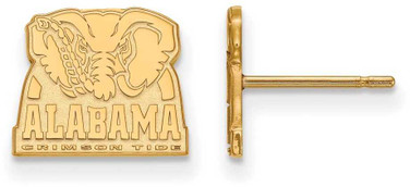 Image of 10K Yellow Gold University of Alabama X-Small Post Earrings by LogoArt 1Y066UAL Image of 10K Yellow Gold University of Alabama X-Small Post Earrings by LogoArt 1Y066UAL