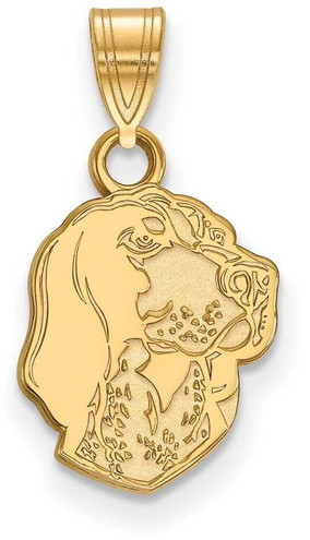 Image of 10K Yellow Gold University of Tennessee Small Pendant by LogoArt (1Y069UTN)