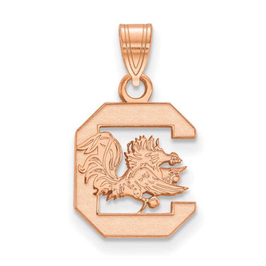 Image of 14k Rose Gold LogoArt University of South Carolina Small Pendant