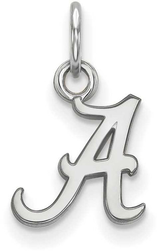 Image of 14K White Gold University of Alabama X-Small Pendant by LogoArt (4W001UAL) Image of 14K White Gold University of Alabama X-Small Pendant by LogoArt (4W001UAL)